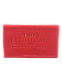 Mydło marsylskie Wiśnia 100g Le Chatelard 1802