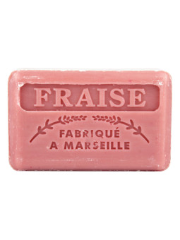 Mydło marsylskie 125g truskawka