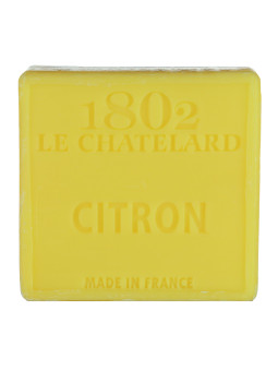 Mydło marsylskie Cytryna Bez Oleju Palmowego 100g Le Chatelard 1802