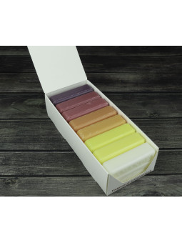 Zestaw mydeł marsylskich 8x125g w pudełku