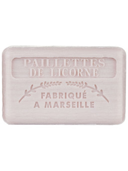 Mydło marsylskie 125g Jednorożec z naturalnym brokatem