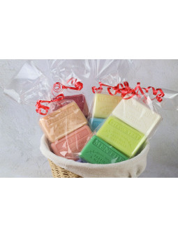 Zestaw mydeł marsylskich 3x125g Cytryna Grejpfrut Marakuja