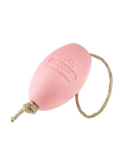 Mydło marsylskie Róża 240g na sznurku