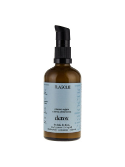 Detox mleczko myjące z ziemią okrzemkową 100 ml Flagolie