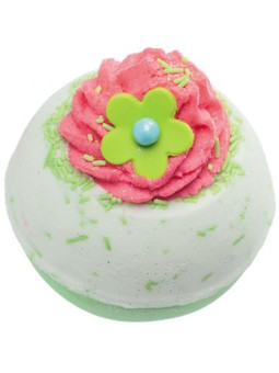 Musująca kula do kąpieli - Jabłko z malinami