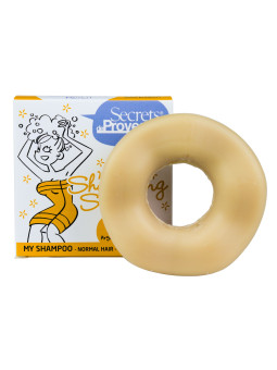 Organiczny szampon w kostce do włosów normalnych