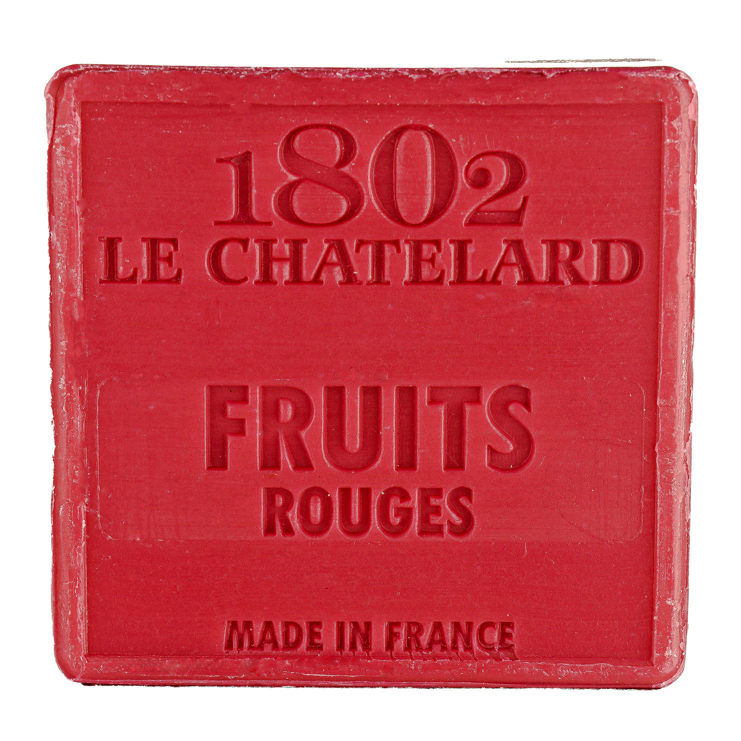 Mydło marsylskie Czerwone Owoce Bez Oleju Palmowego 100g Le Chatelard 1802