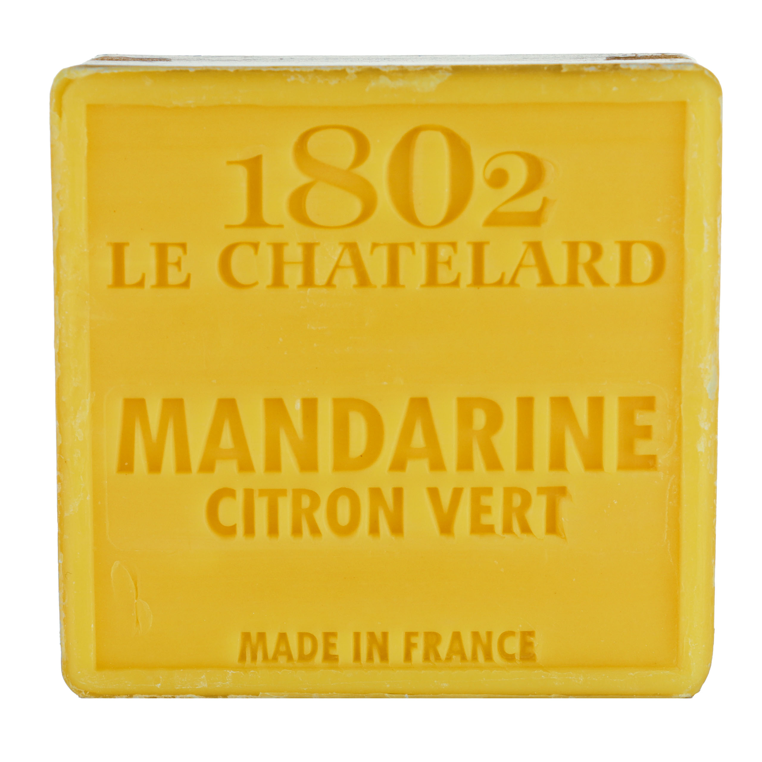 Mydło marsylskie Mandarynka Limonka Bez Oleju Palmowego 100g Le Chatelard 1802