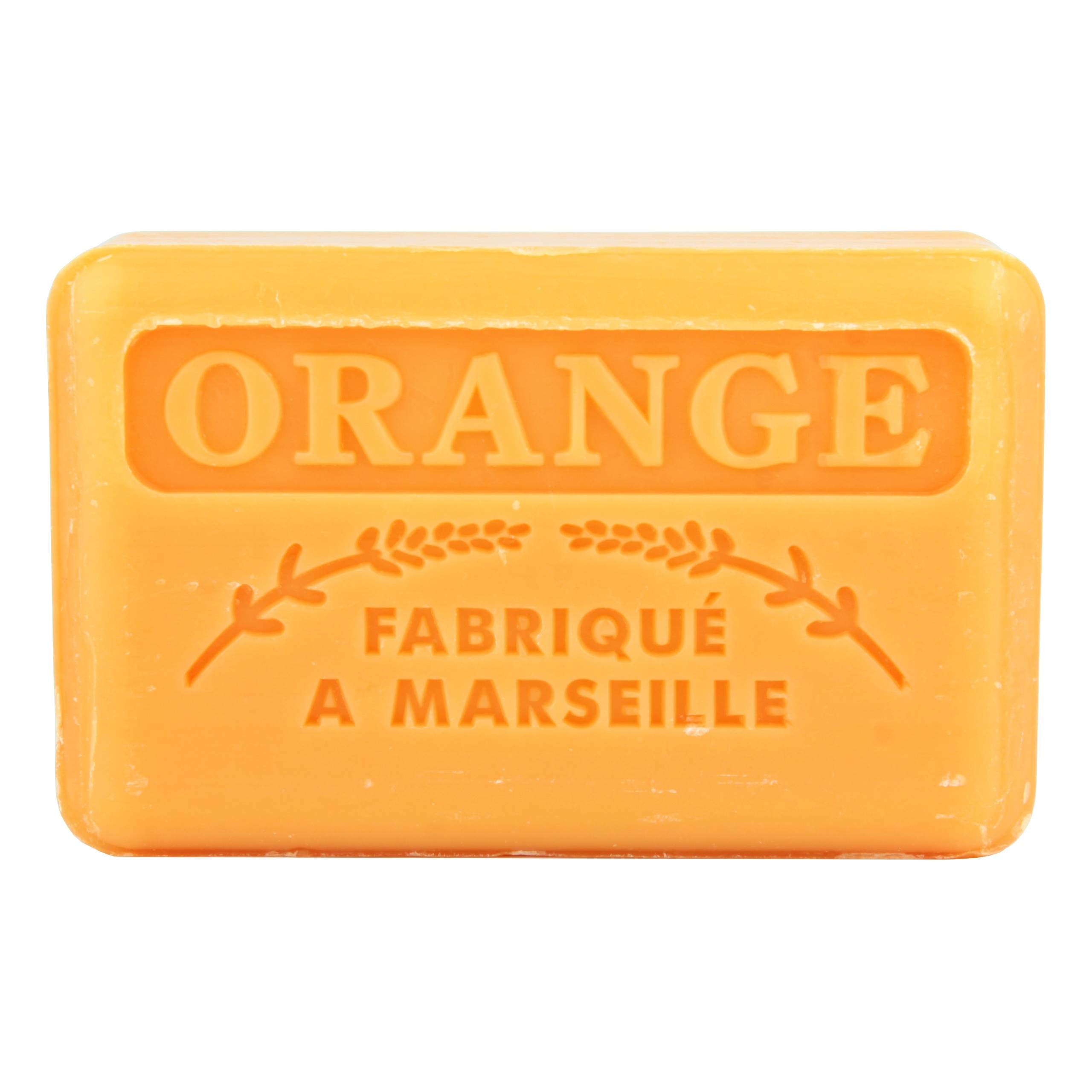 Mydło marsylskie pomarańcza 125g z dodatkiem masła shea