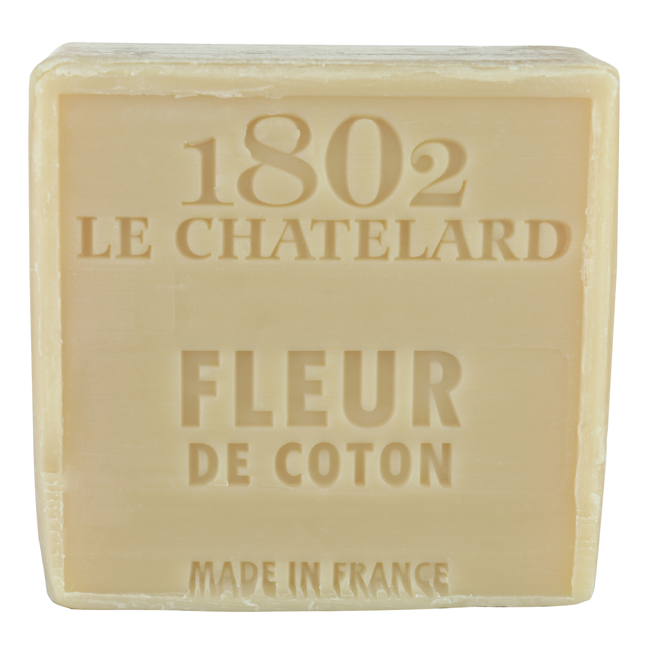 Mydło marsylskie Kwiat Bawełny 100g Le Chatelard 1802 bez oleju palmowego